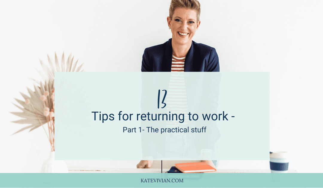 Tips for returning to work after maternity leave _1